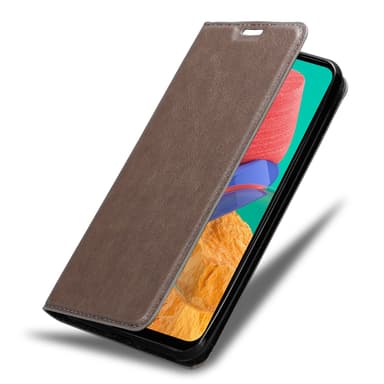 Samsung Galaxy M33 5G lommebokdeksel case (brun)
