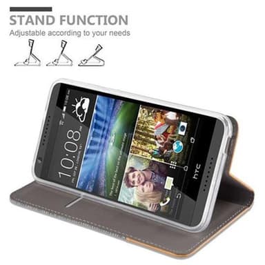 HTC Desire 820 lommebokdeksel etui (grå)