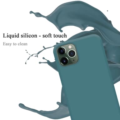 iPhone 11 PRO MAX silikondeksel case (grønn)