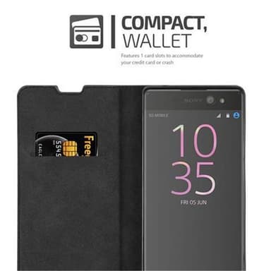 Sony Xperia XA ULTRA lommebokdeksel case (svart)