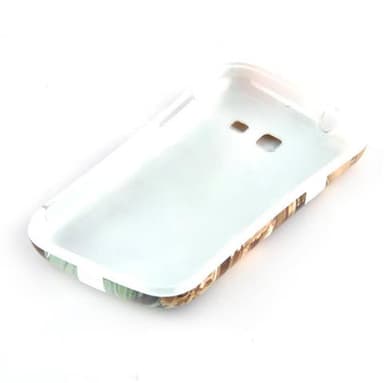 Samsung Galaxy TREND LITE Hardt Deksel Case (brun)