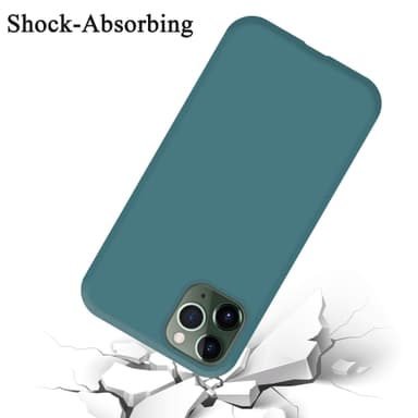iPhone 11 PRO MAX silikondeksel case (grønn)