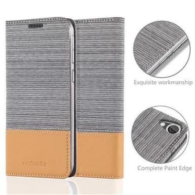 HTC Desire 820 lommebokdeksel etui (grå)