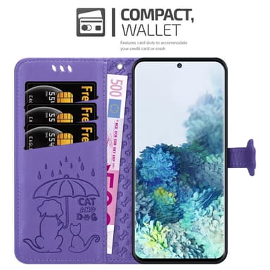 Samsung Galaxy S20 lommebokdeksel case (lilla)