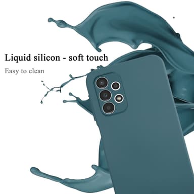 Samsung Galaxy A13 4G silikondeksel case (Grønn)