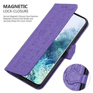 Samsung Galaxy S20 lommebokdeksel case (lilla)