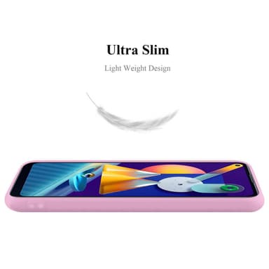 Deksel Samsung Galaxy A11 / M11 Silikon cover (rosa)