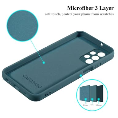 Samsung Galaxy A13 4G silikondeksel case (Grønn)