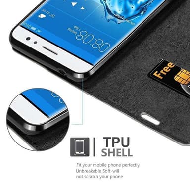 Huawei NOVA PLUS lommebokdeksel case (brun)