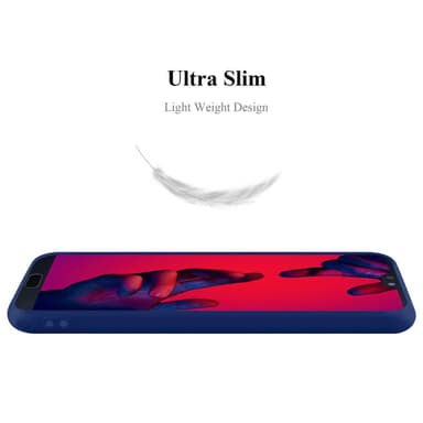 Deksel Huawei P20 PRO / P20 PLUS Silikon cover (blå)