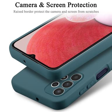 Samsung Galaxy A13 4G silikondeksel case (Grønn)