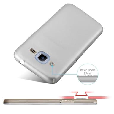 Deksel Samsung Galaxy J2 2016 Case Cover (sølv)