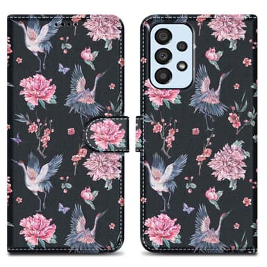 Samsung Galaxy A33 5G lommebokdeksel etui (svart)