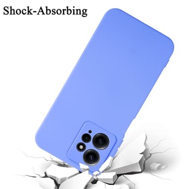 Xiaomi Redmi Note 12 4G silikondeksel case (Lilla)