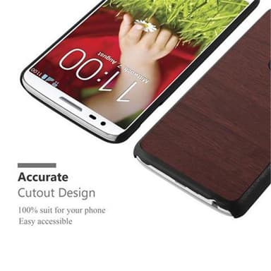 LG G2 Hardt Deksel Case (brun)