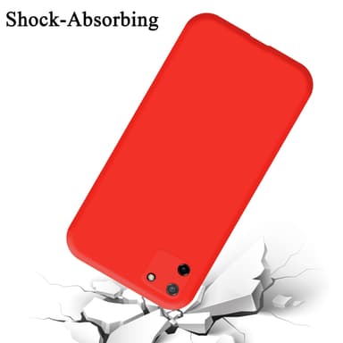 Realme C11 2020 silikondeksel case (rød)