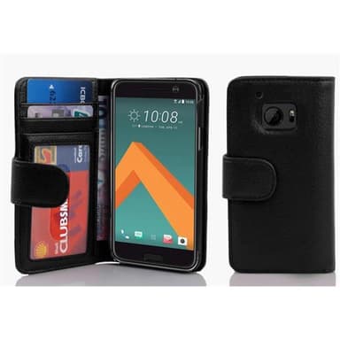 HTC ONE M10 lommebokdeksel case (svart)
