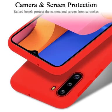 Samsung Galaxy A21 silikondeksel case (rød)