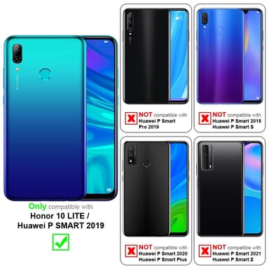 Honor 10 LITE / Huawei P SMART 2019 3x Skjermbeskytter