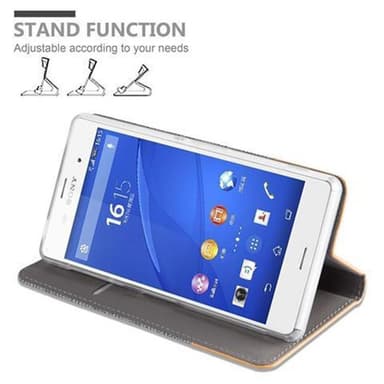 Sony Xperia Z3 lommebokdeksel etui (grå)