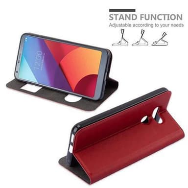 LG G6 lommebokdeksel cover (rød)