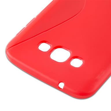 Samsung Galaxy A8 2015 silikondeksel case (rød)