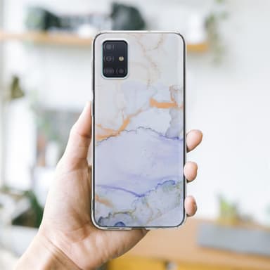 Samsung Galaxy A51 4G / M40s lommebokdeksel etui (hvit)