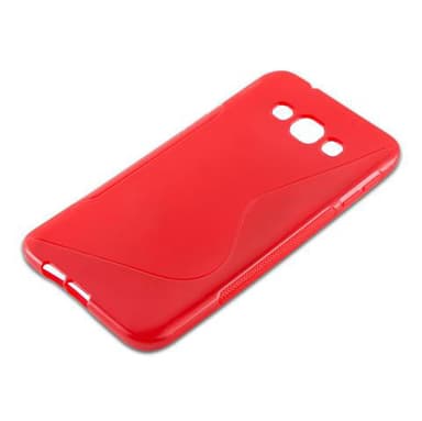 Samsung Galaxy A8 2015 silikondeksel case (rød)