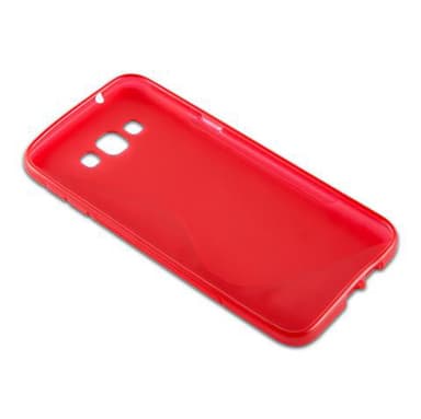 Samsung Galaxy A8 2015 silikondeksel case (rød)