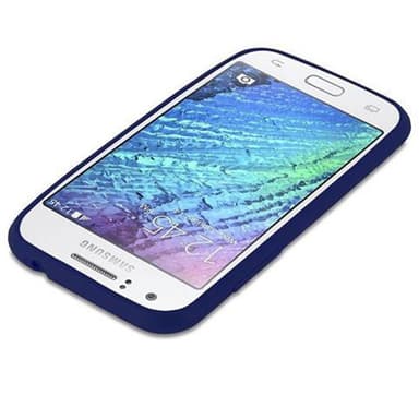 Deksel Samsung Galaxy J1 2015 Silikon cover (blå)