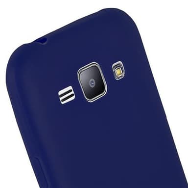 Deksel Samsung Galaxy J1 2015 Silikon cover (blå)