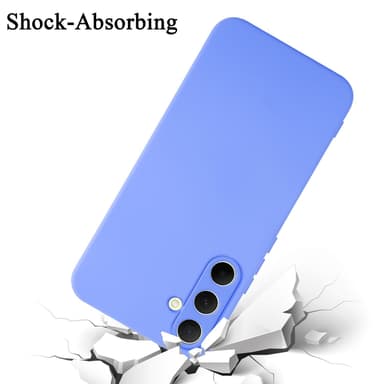 Samsung Galaxy A35 silikondeksel case (Lilla)