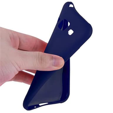 Deksel Samsung Galaxy J1 2015 Silikon cover (blå)