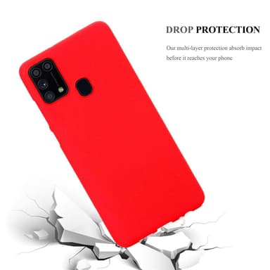 Deksel Samsung Galaxy M31 case (rød)