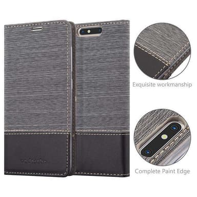 ZTE Blade V8 lommebokdeksel etui (grå)