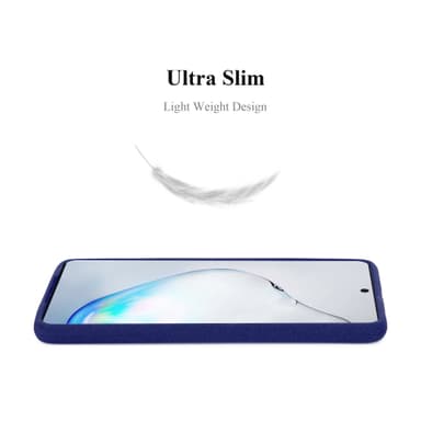 Deksel Samsung Galaxy NOTE 10 PLUS case (blå)