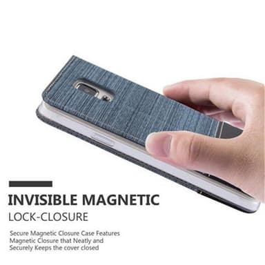 Samsung Galaxy NOTE 4 lommebokdeksel etui (blå)