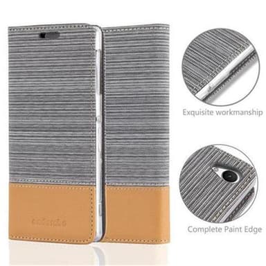 Sony Xperia Z1 lommebokdeksel etui (grå)