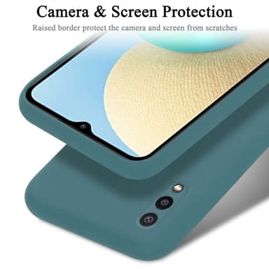 Samsung Galaxy A02 / M02 silikondeksel case (Grønn)
