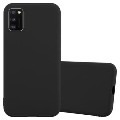 Deksel Samsung Galaxy A41 Silikon cover (svart)