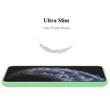 Deksel iPhone 11 PRO MAX Silikon cover (grønn)
