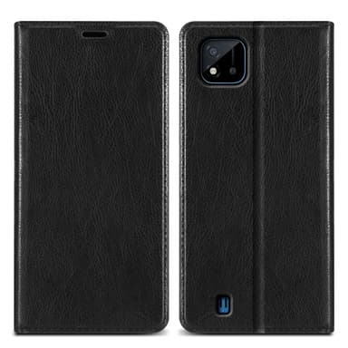 Realme C11 2021 lommebokdeksel case (svart)
