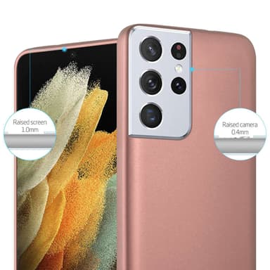 Deksel Samsung Galaxy S22 ULTRA Case Cover (rosa)