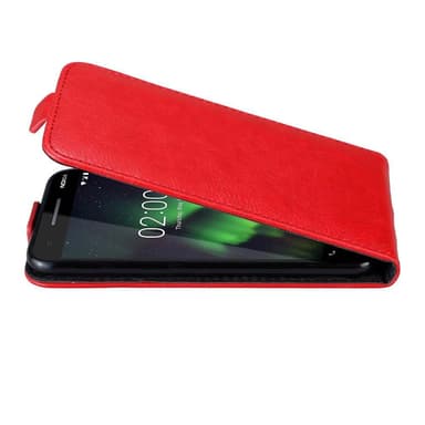 Nokia 2.1 deksel flip cover (rød)