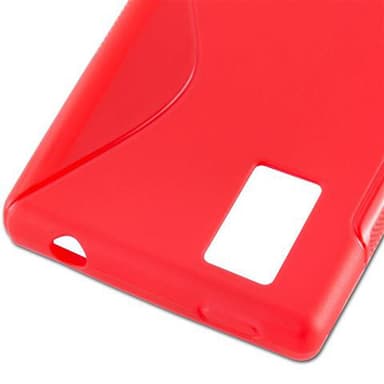 LG OPTIMUS GJ silikondeksel case (rød)