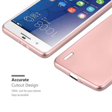 Deksel Honor 6 PLUS Case Cover (rosa)