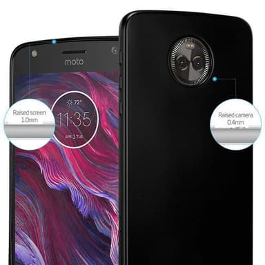 Deksel Motorola MOTO X4 Case Cover (svart)