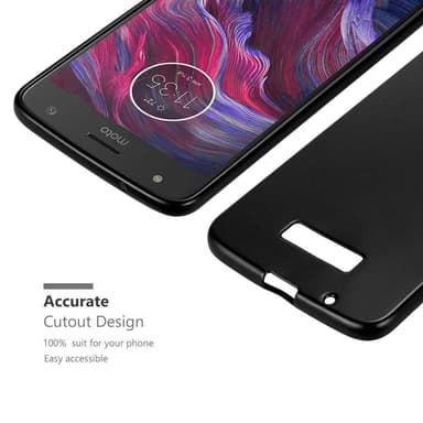 Deksel Motorola MOTO X4 Case Cover (svart)