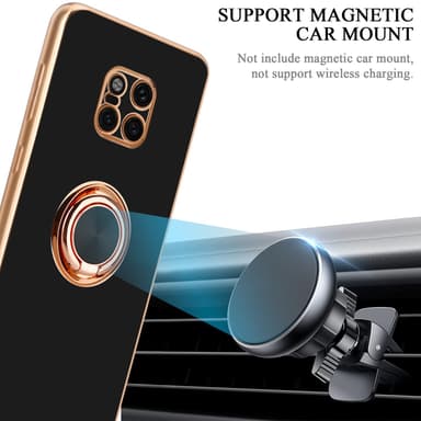 Huawei MATE 20 PRO silikondeksel case (svart)