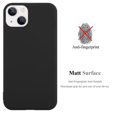 Deksel iPhone 14 Silikon cover (svart)